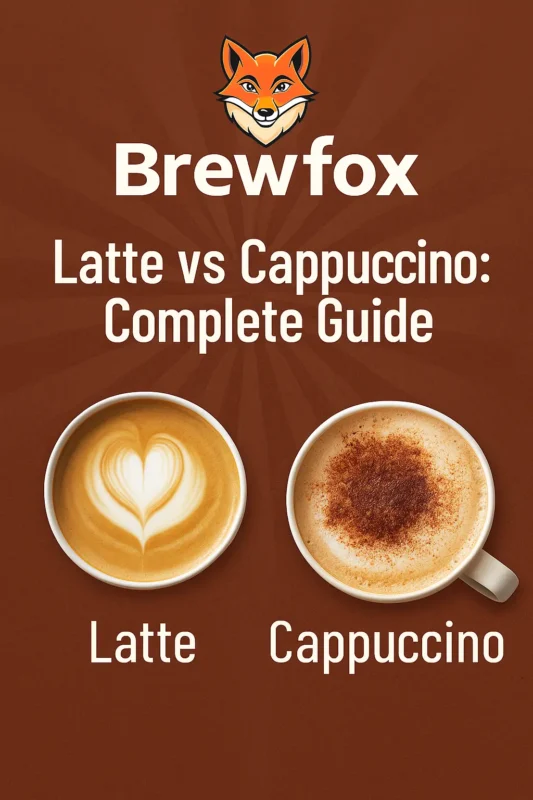 Latte vs Cappuccino